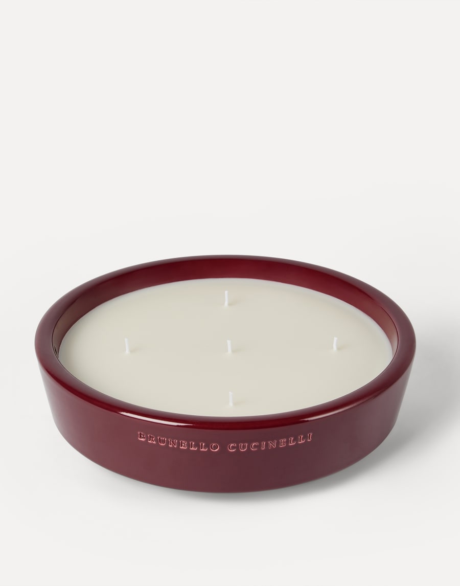 Extra-large candle Red Lifestyle - Brunello Cucinelli