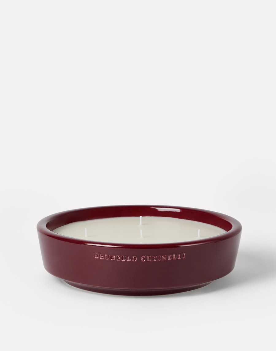 Extra-large candle Red Lifestyle - Brunello Cucinelli