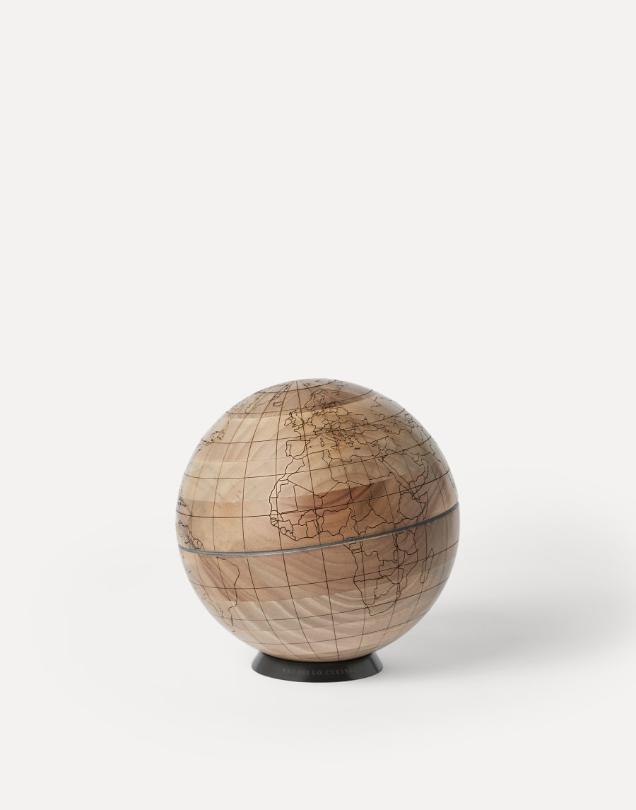 World map Light Brown Lifestyle - Brunello Cucinelli