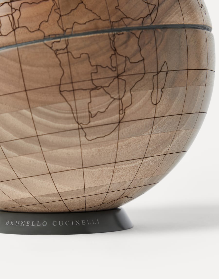 World map Light Brown Lifestyle - Brunello Cucinelli