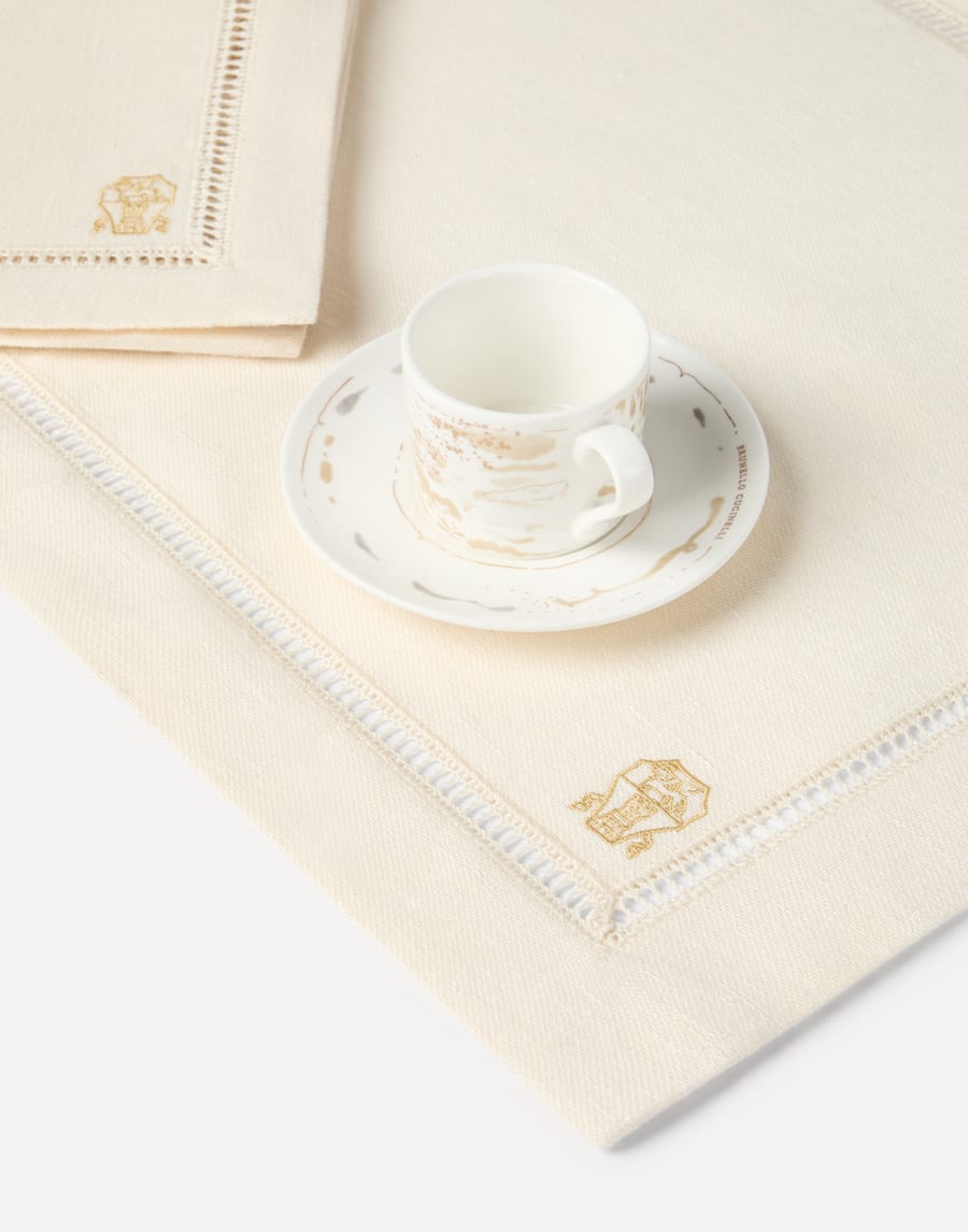Placemat and napkin set Natural Lifestyle - Brunello Cucinelli