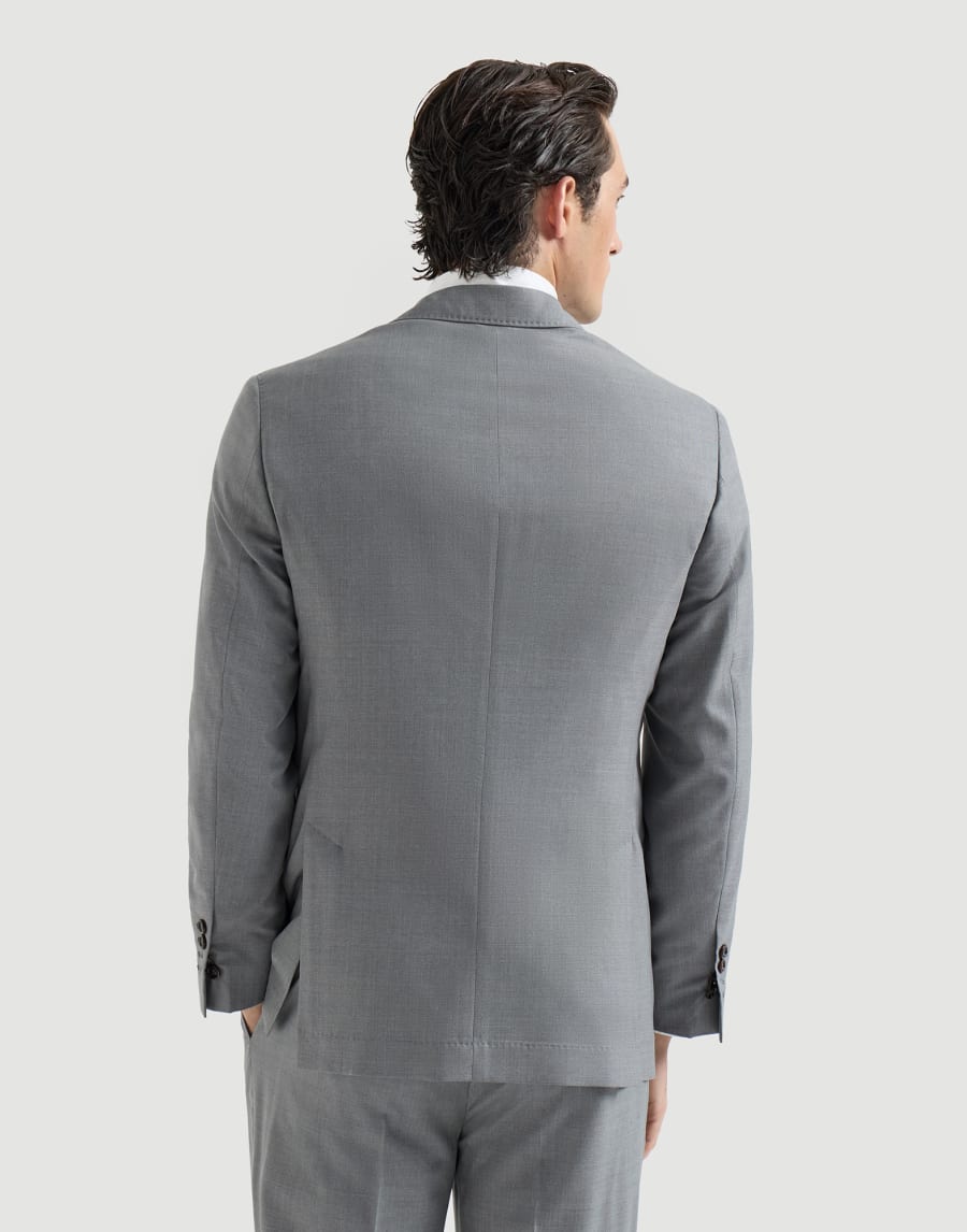 Hopsack blazer Grey Man - Brunello Cucinelli