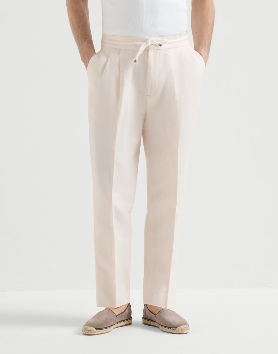 Trousers with drawstring Off-White Man - Brunello Cucinelli