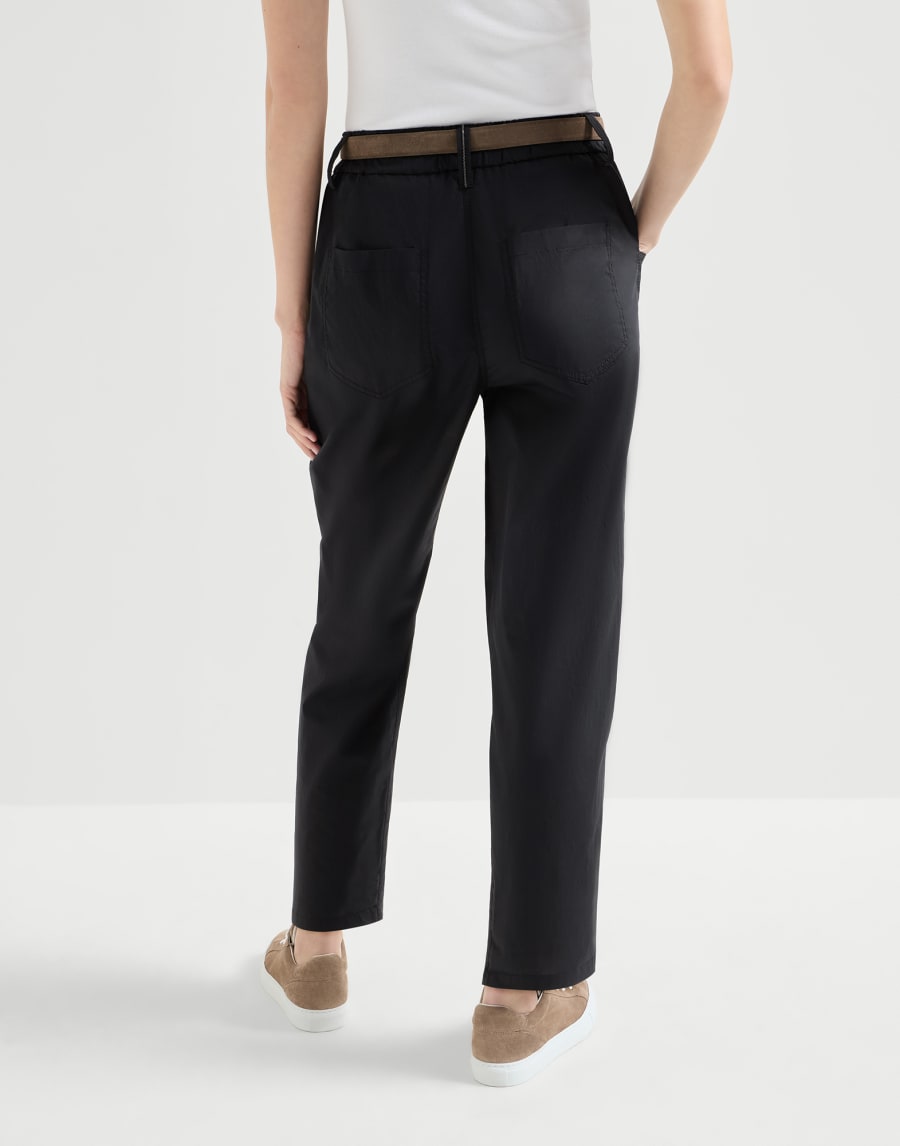 Five-pocket Track trousers Black Woman - Brunello Cucinelli