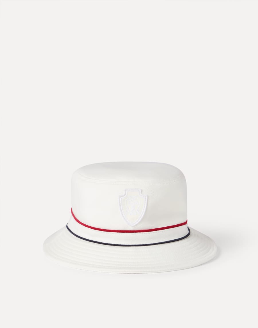 Bob avec logo Blanc Femme - Brunello Cucinelli