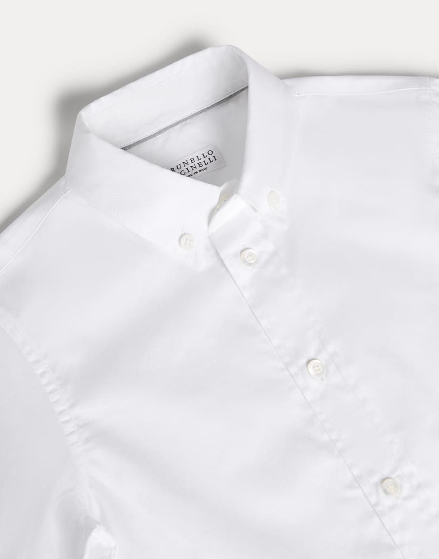 Twill shirt White Boys - Brunello Cucinelli