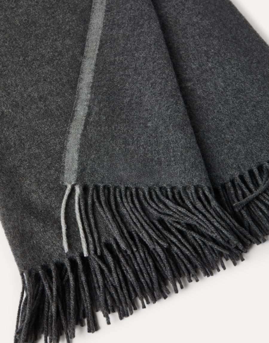 Cashmere throw Dark Military Lifestyle - Brunello Cucinelli