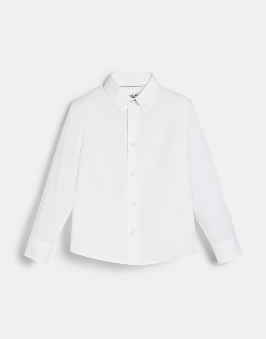 Twill shirt White Boys - Brunello Cucinelli