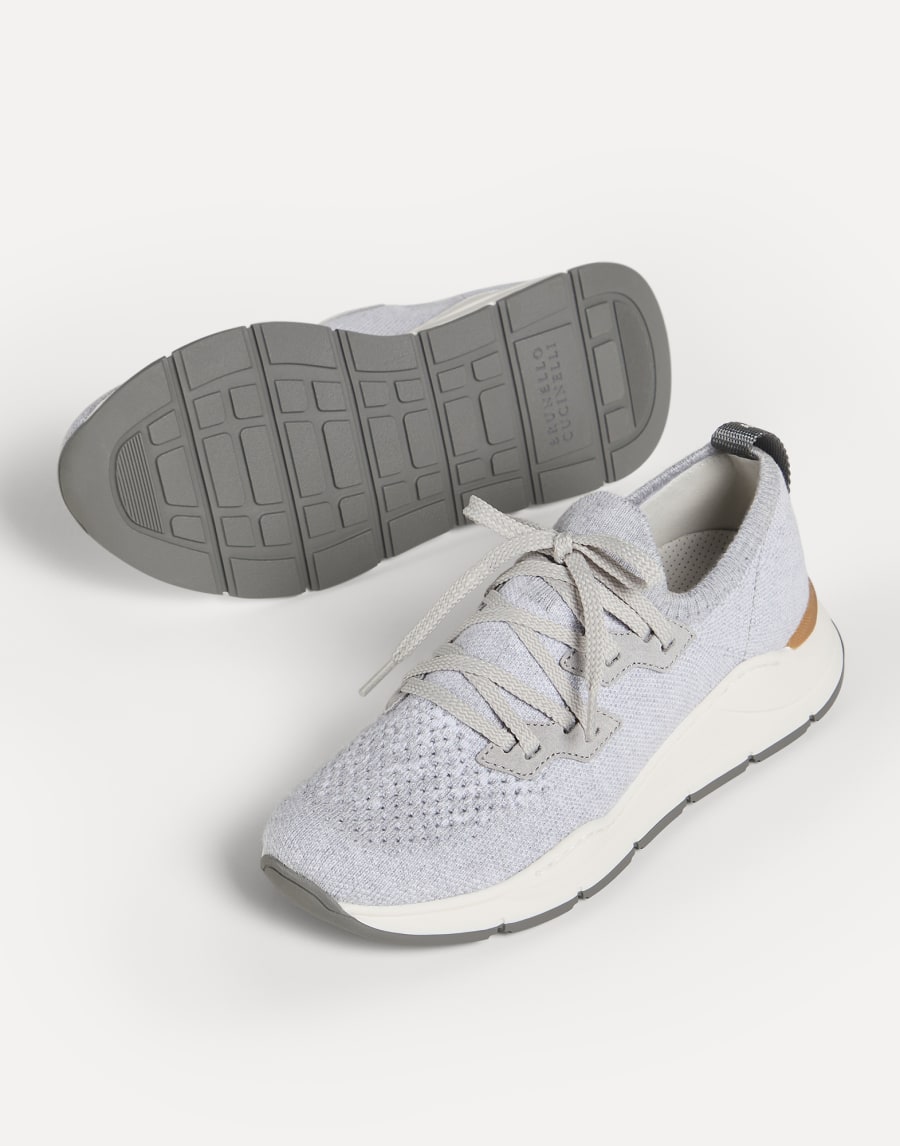 Knit runners Grey Boys - Brunello Cucinelli