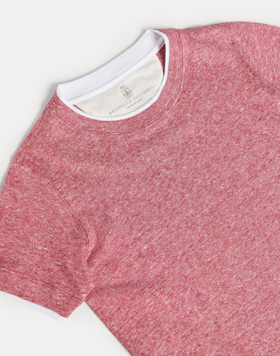 Jersey T-shirt Red Boys - Brunello Cucinelli