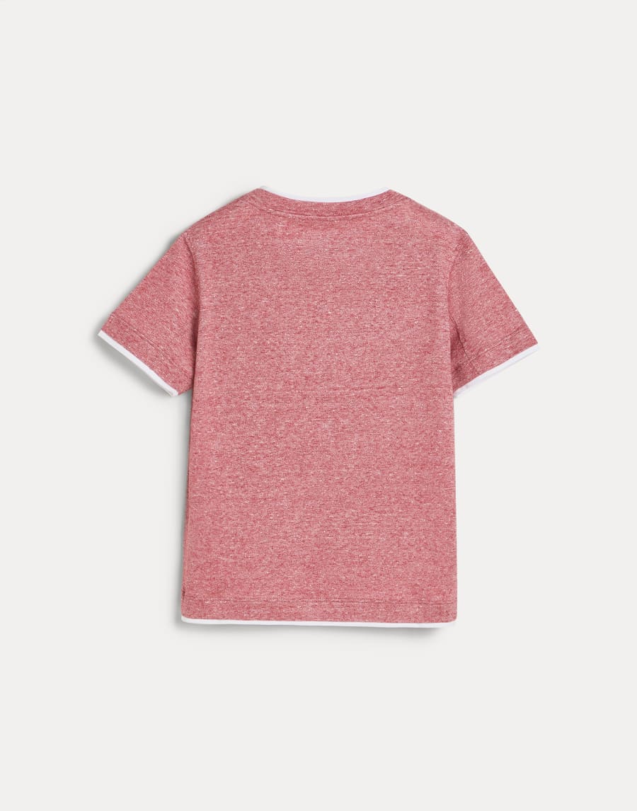 Jersey T-shirt Red Boys - Brunello Cucinelli