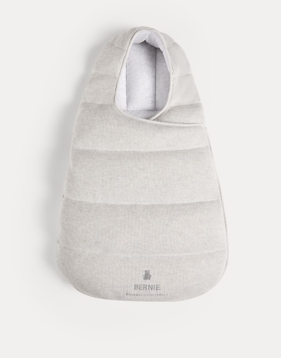 Saco de dormir de punto Gris Claro Bebé - Brunello Cucinelli