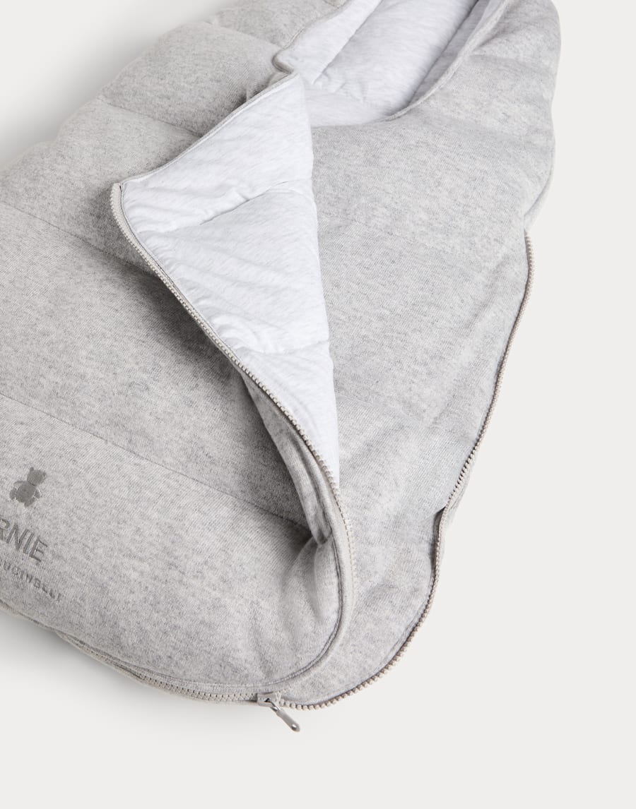 Saco de dormir en punto de cachemir Guijarro Bebé - Brunello Cucinelli