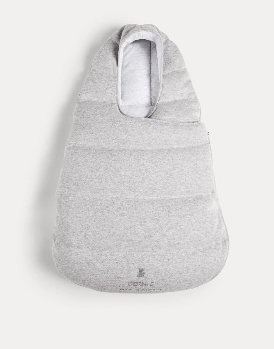 Saco de dormir en punto de cachemir Guijarro Bebé - Brunello Cucinelli