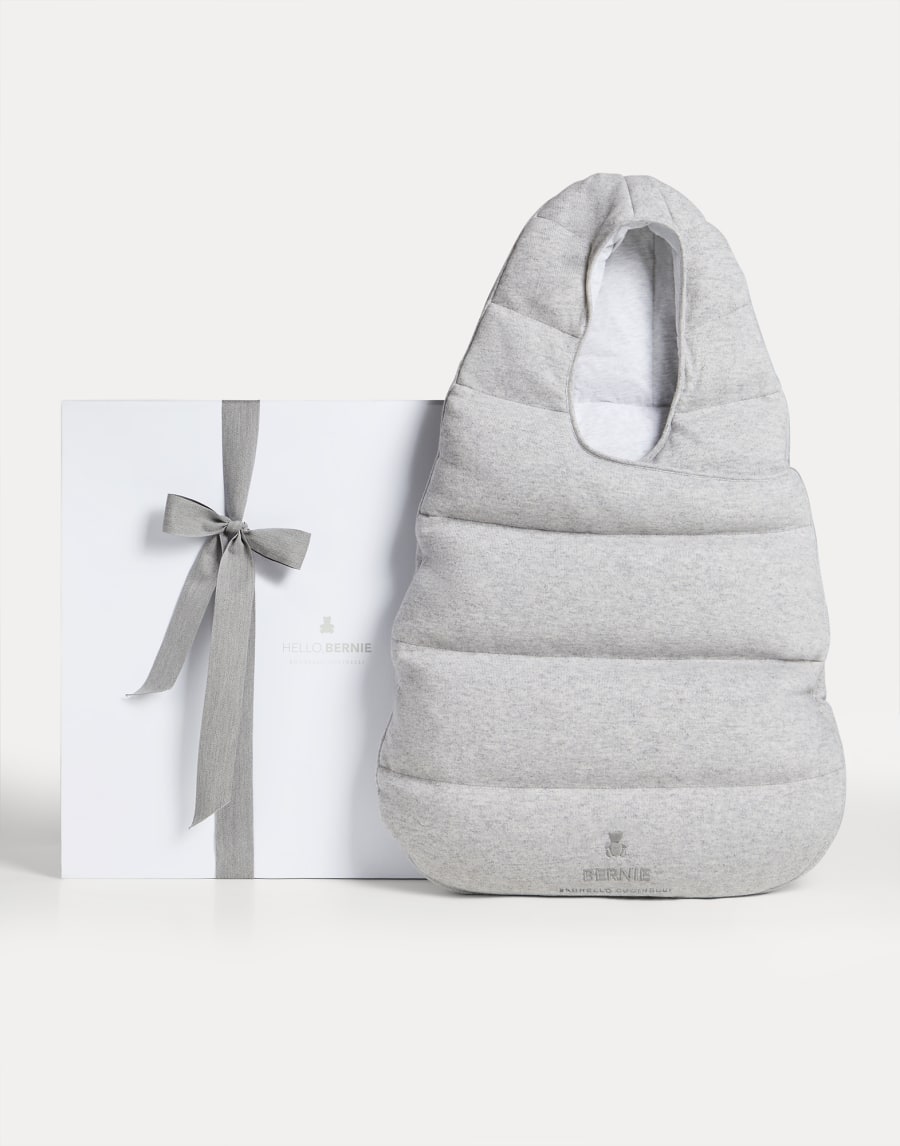 Saco de dormir en punto de cachemir Guijarro Bebé - Brunello Cucinelli