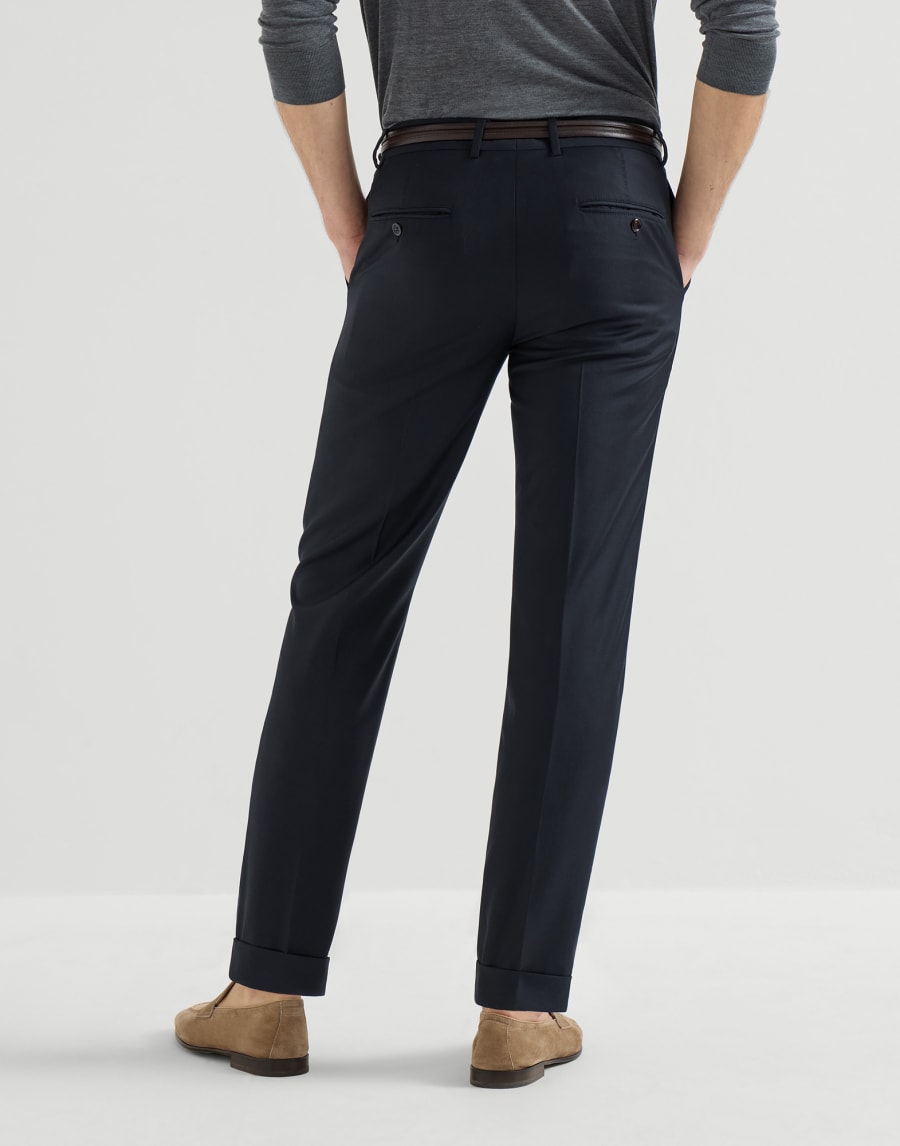 Virgin wool trousers Black Man - Brunello Cucinelli