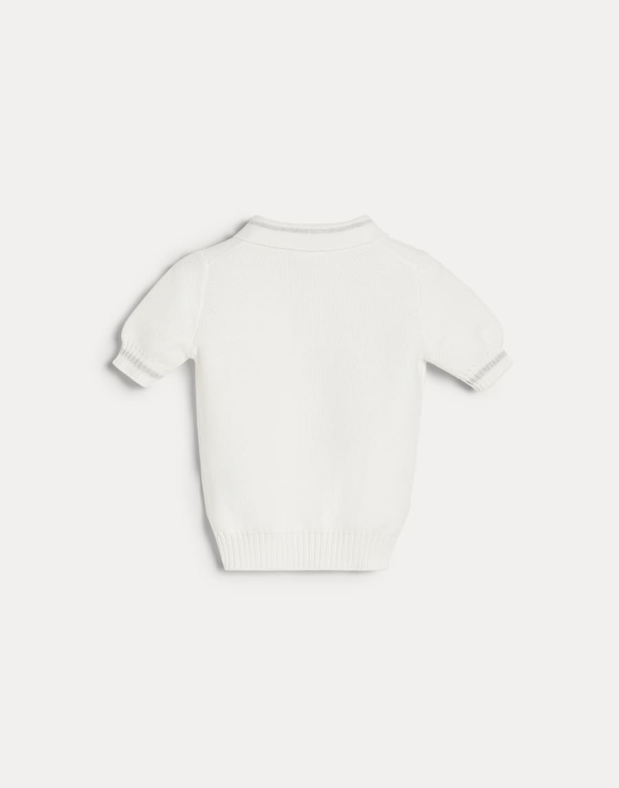 Polo Baby Bernie Panamá Bebé - Brunello Cucinelli