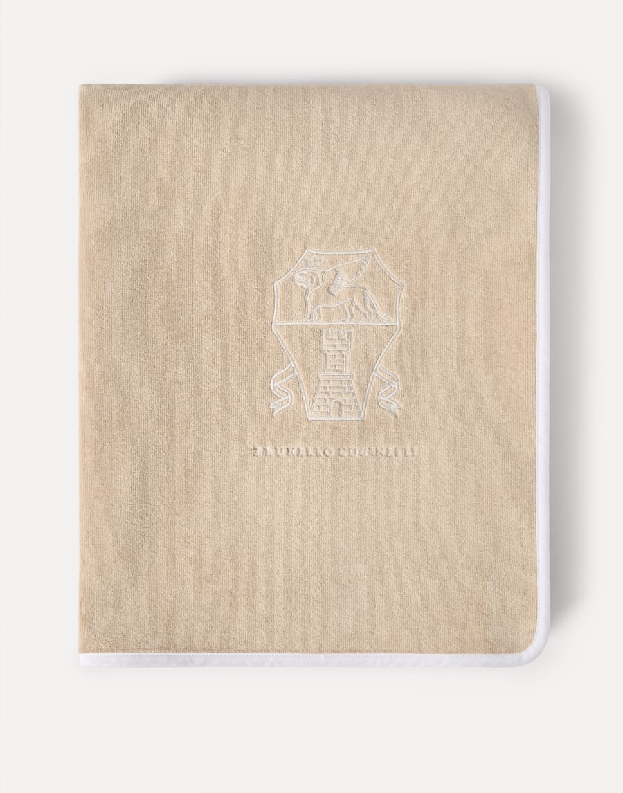 Terrycloth towel Beige Lifestyle - Brunello Cucinelli