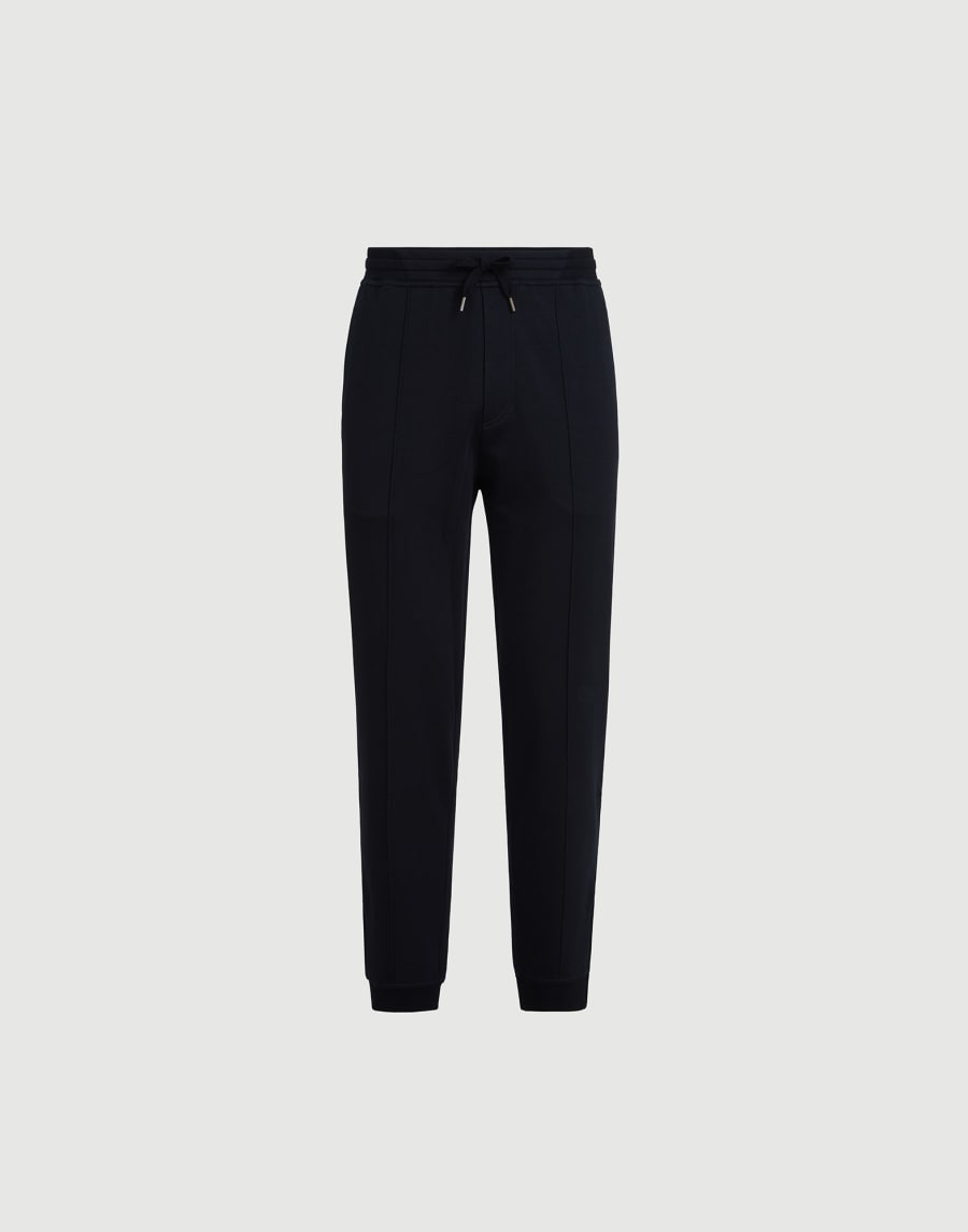 Trousers with crête Black Man - Brunello Cucinelli