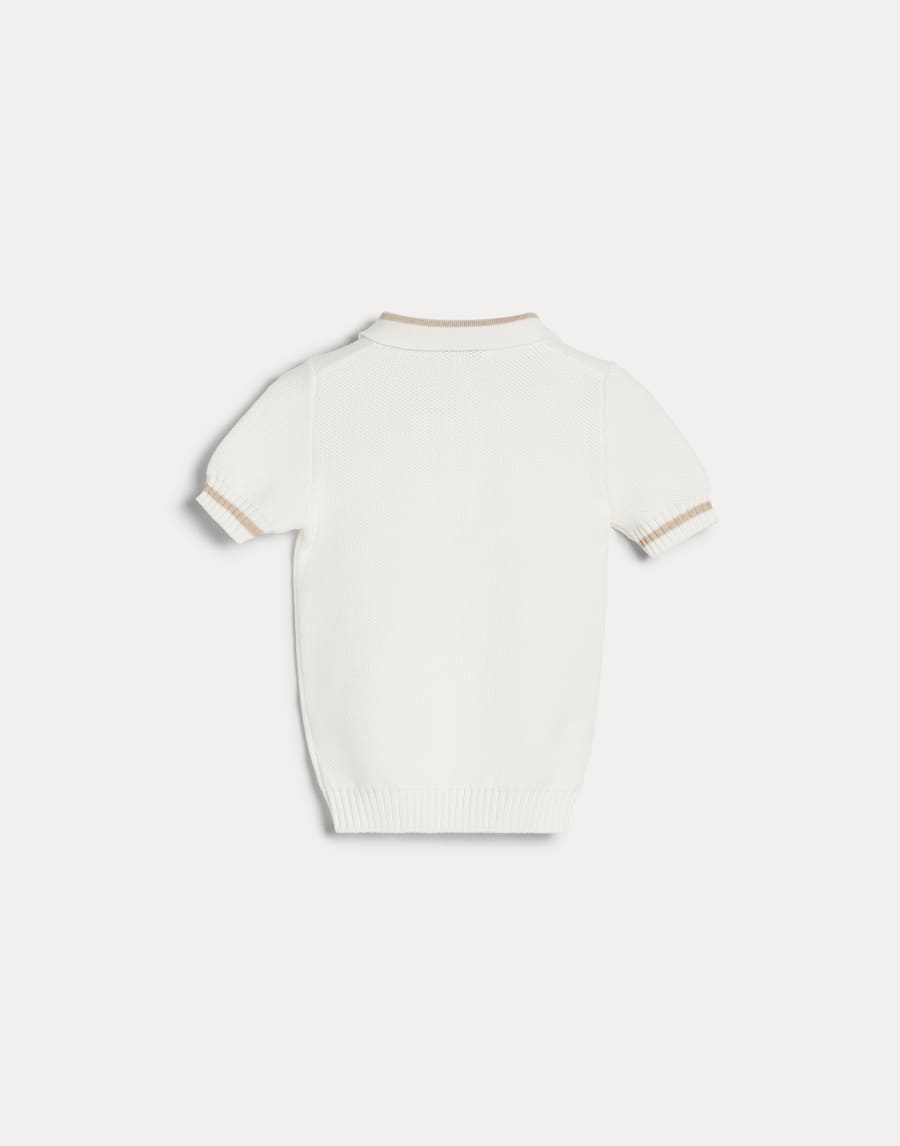 Polo Baby Bernie Panamá Bebé - Brunello Cucinelli