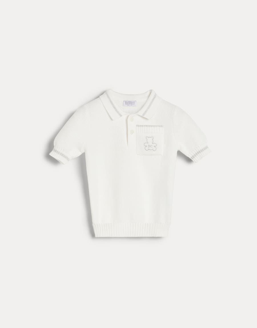 Polo Baby Bernie Panamá Bebé - Brunello Cucinelli