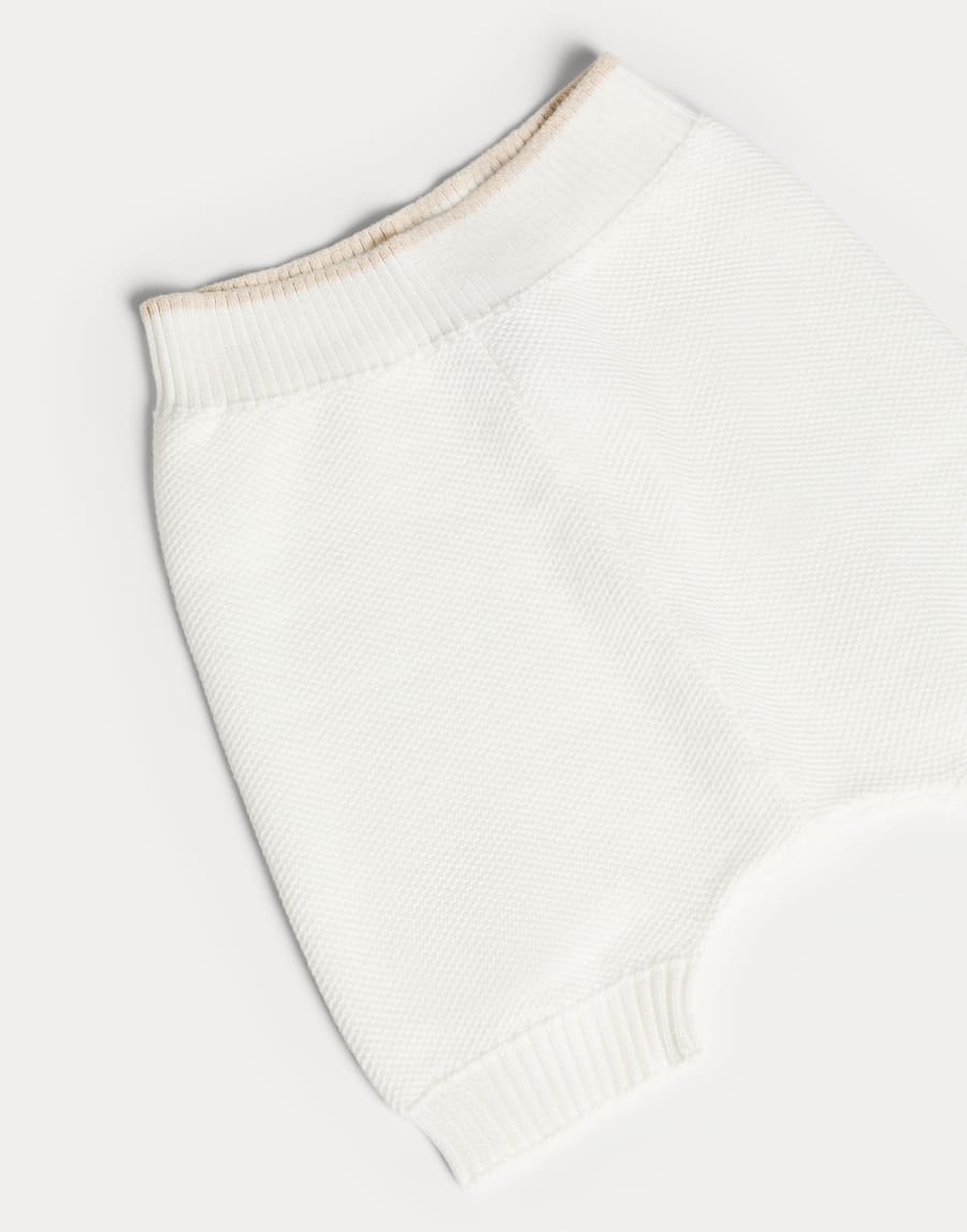 Shorts Baby Bernie Panamá Bebé - Brunello Cucinelli