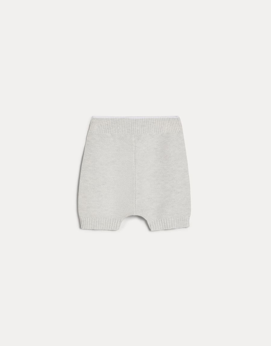 Shorts Baby Bernie Gris Claro Bebé - Brunello Cucinelli