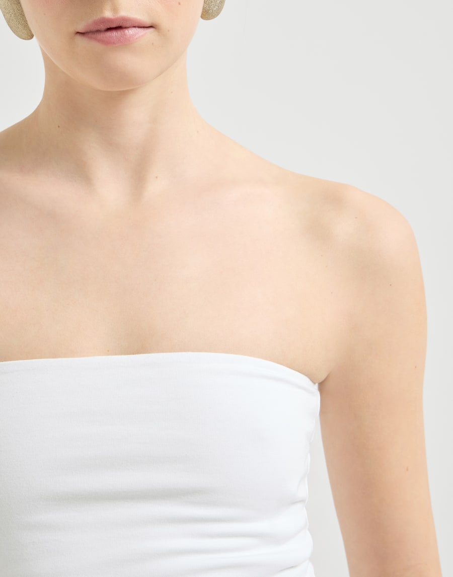 Bandeau top White Woman - Brunello Cucinelli