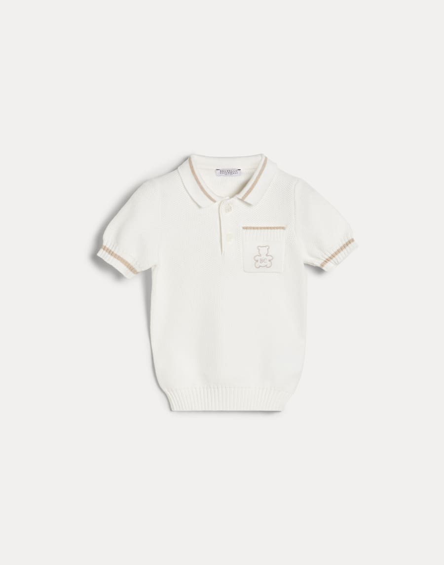 Polo Baby Bernie Panamá Bebé - Brunello Cucinelli