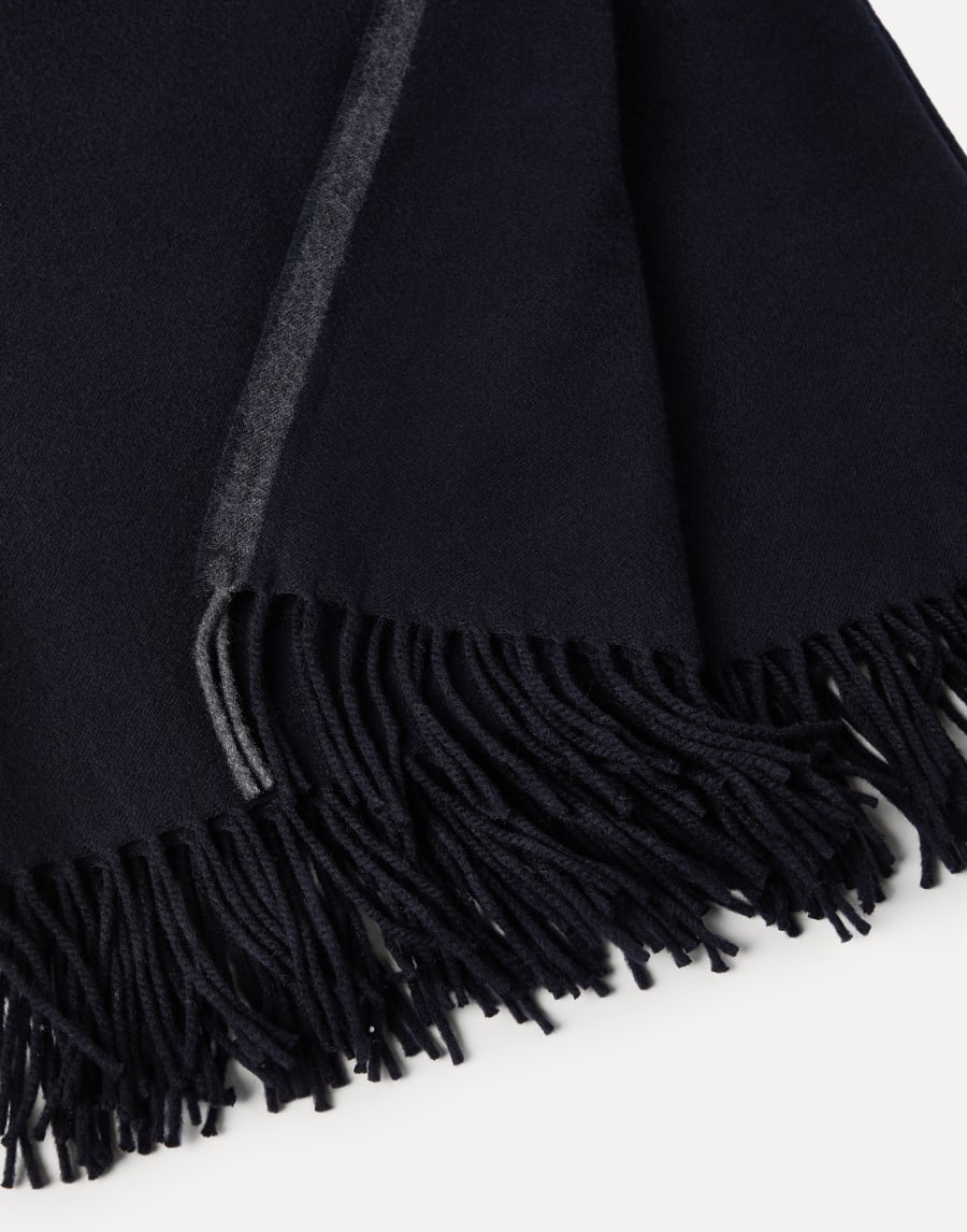 Cashmere throw Blue Lifestyle - Brunello Cucinelli