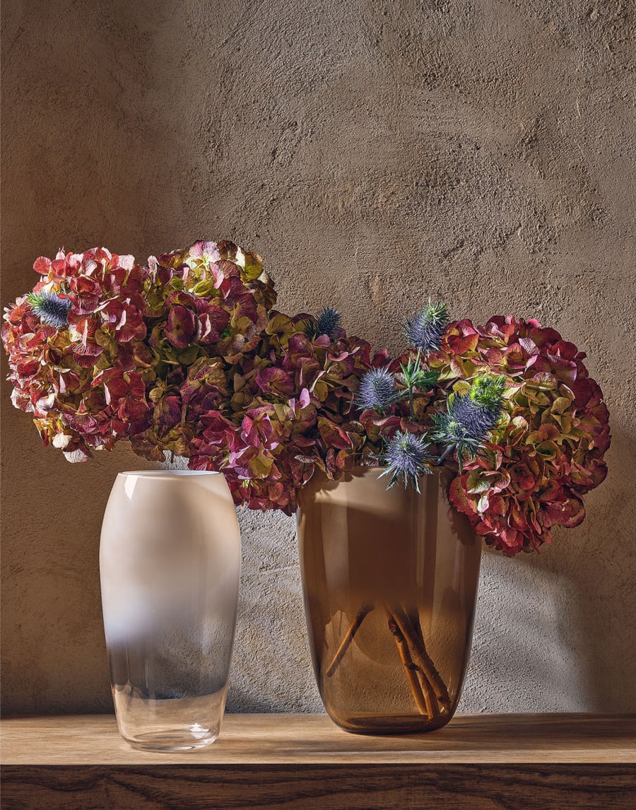 Nuanced Murano glass vase Natural Lifestyle - Brunello Cucinelli