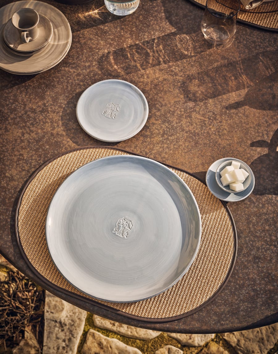 Small plate Sky Blue Lifestyle - Brunello Cucinelli