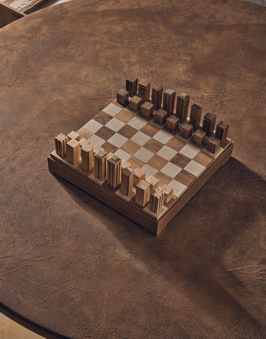 체스 세트 베이지 라이프스타일 - Brunello Cucinelli