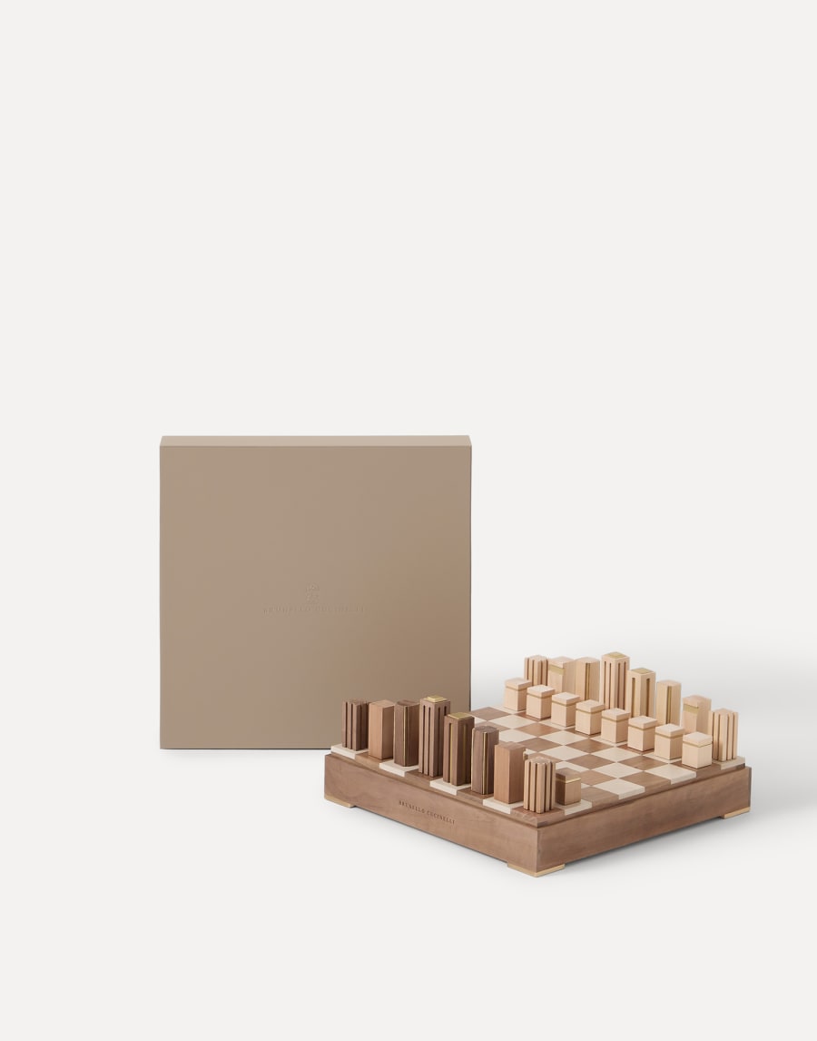 체스 세트 베이지 라이프스타일 - Brunello Cucinelli