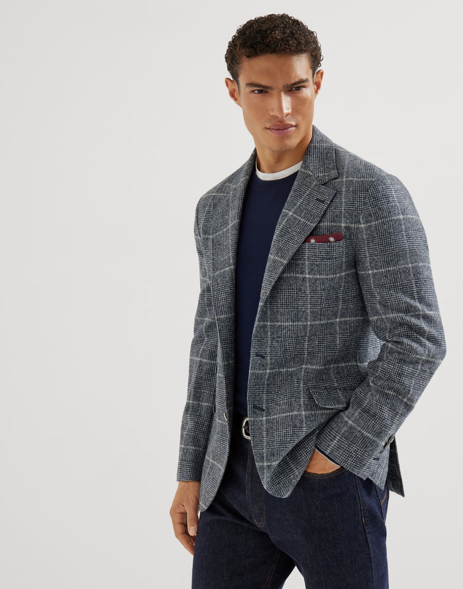 Vicuña sweater Blue Man - Brunello Cucinelli