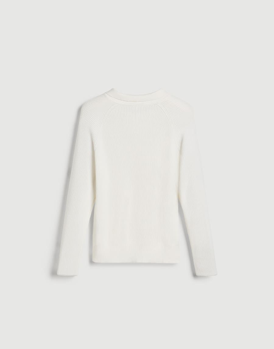 Lightweight knit Polo Panama Boys - Brunello Cucinelli