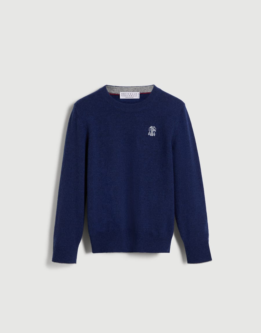 Cashmere sweater Blue Boys - Brunello Cucinelli
