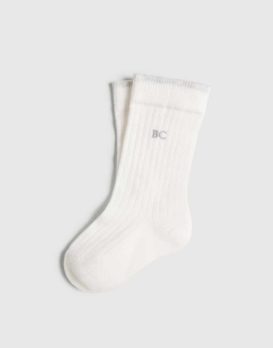 Bernie Baby socks White Baby - Brunello Cucinelli