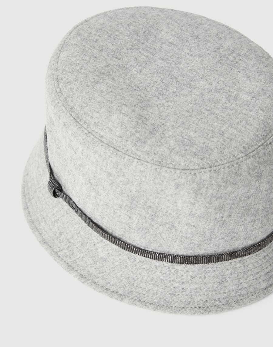 Bucket hat Light Grey Woman - Brunello Cucinelli