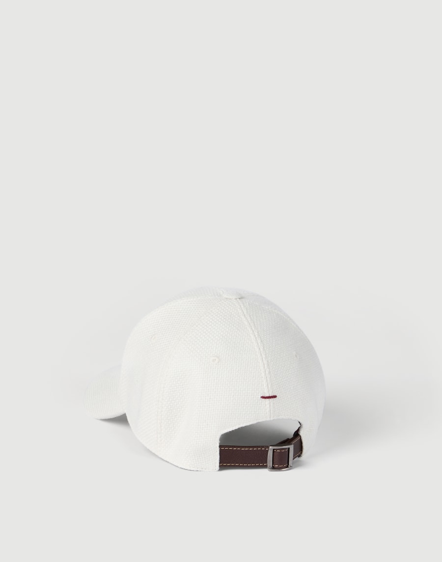 Baseball cap with logo Off-White Man - Brunello Cucinelli