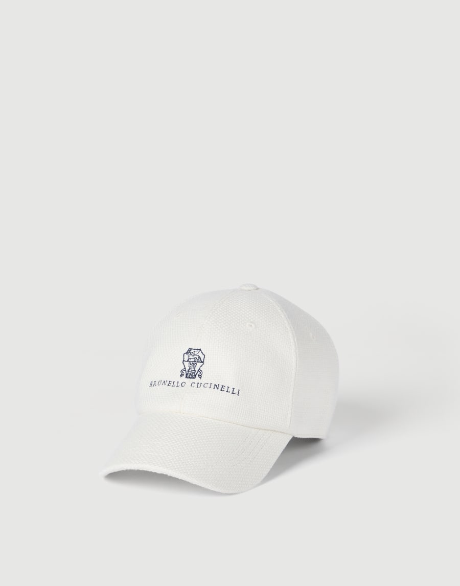 Baseball cap with logo Off-White Man - Brunello Cucinelli