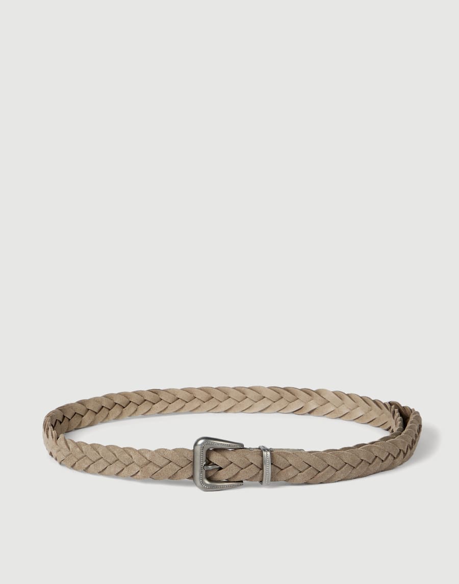 Braided belt Beige Woman - Brunello Cucinelli