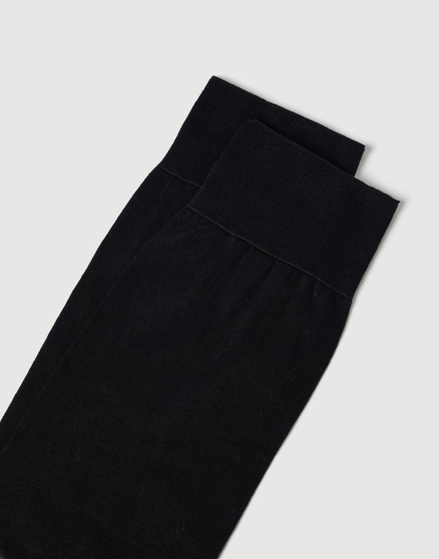 Cotton socks Black Man - Brunello Cucinelli