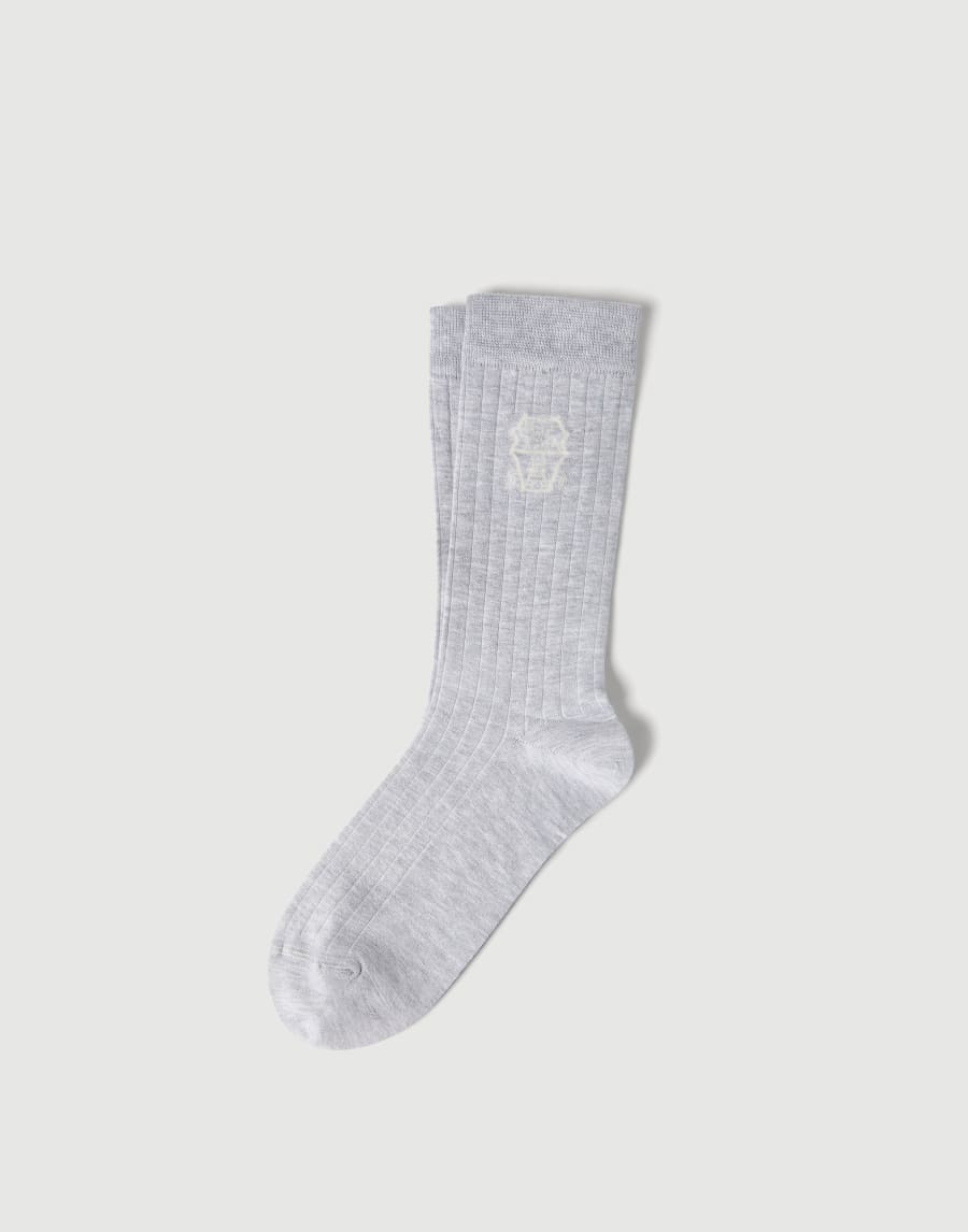 Cotton socks Fog Man - Brunello Cucinelli