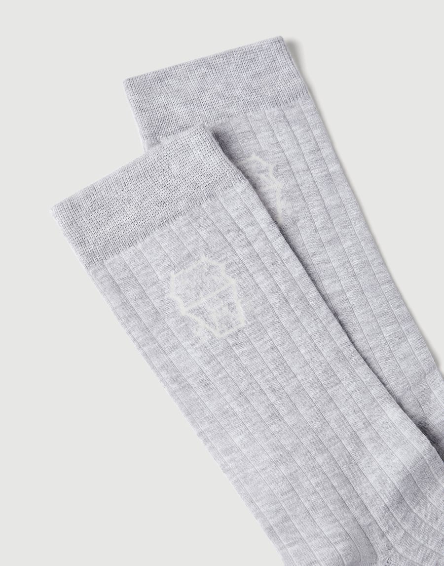 Cotton socks Fog Man - Brunello Cucinelli