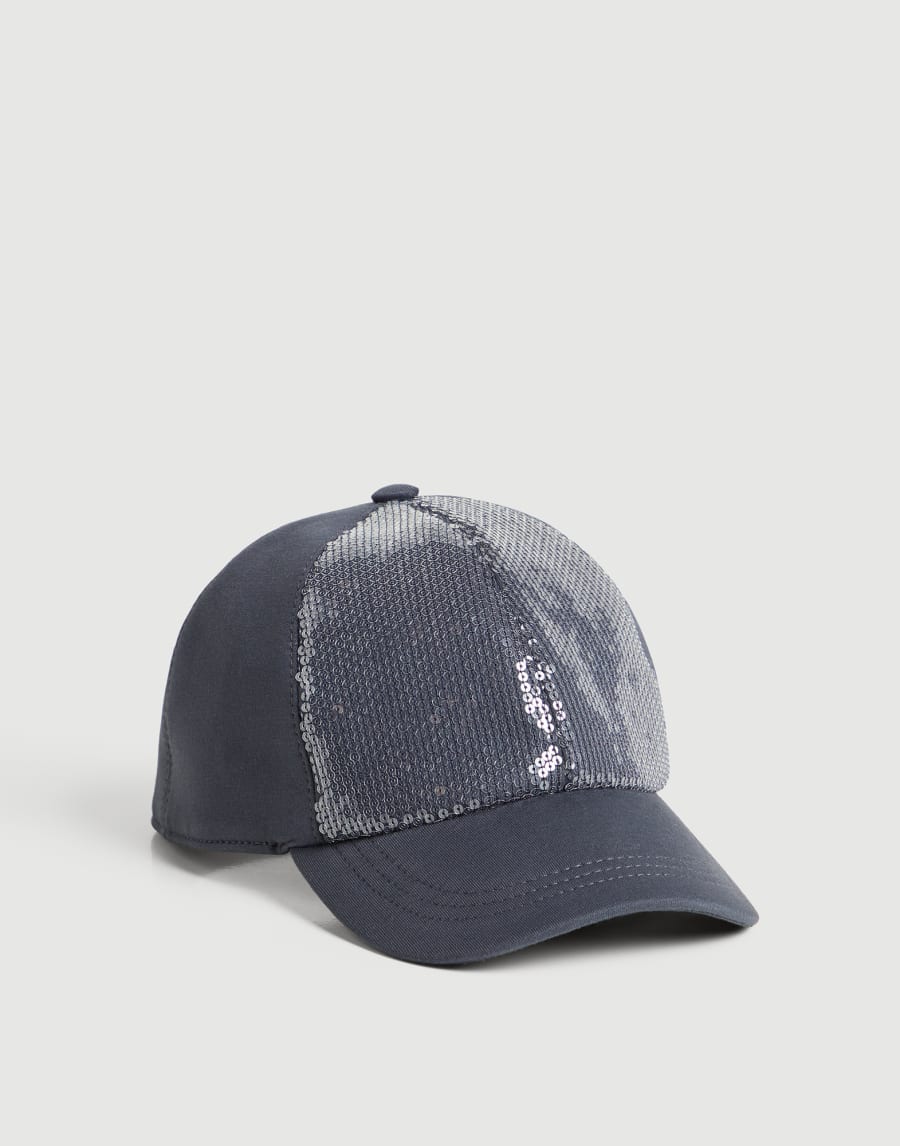 Dazzling Baseball cap Blue Girls - Brunello Cucinelli