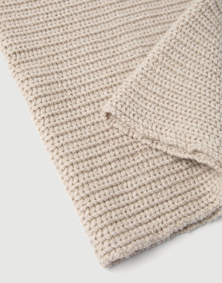 Dazzling neck warmer Beige Woman - Brunello Cucinelli