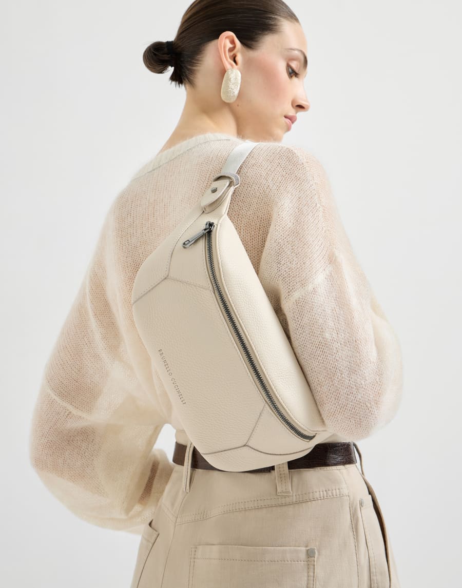 BC Duo belt bag Ivory Woman - Brunello Cucinelli