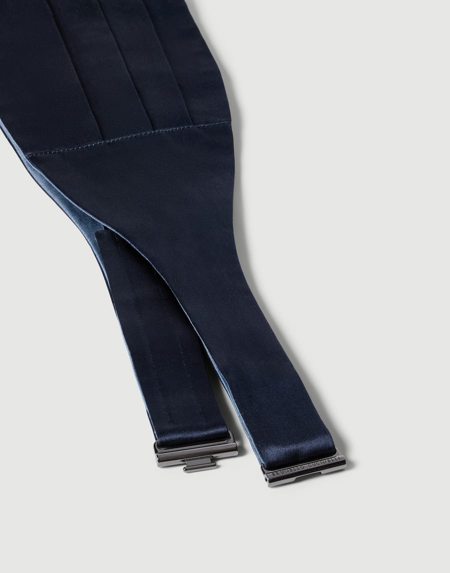 Ceinture pour smoking Bleu Marine Homme - Brunello Cucinelli