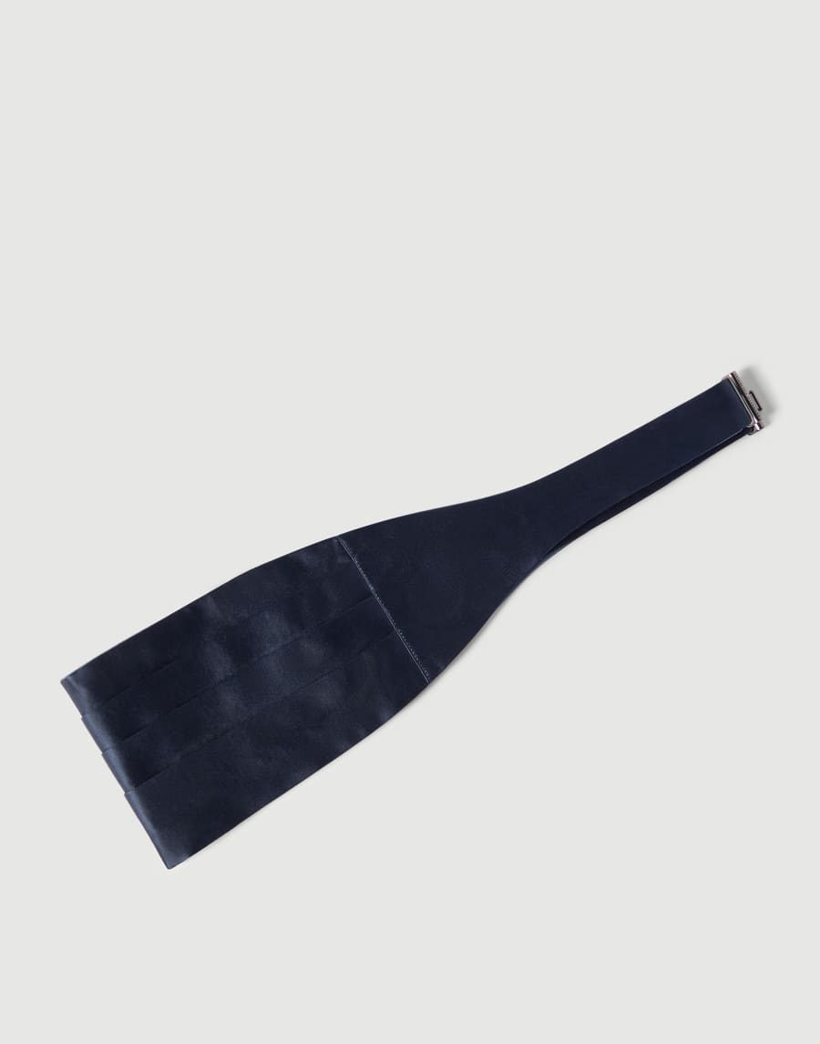 Ceinture pour smoking Bleu Marine Homme - Brunello Cucinelli